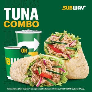 Tuna Wrap Combo