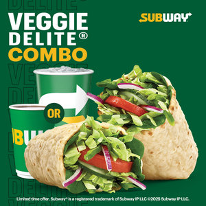 Veggie Delite Wrap Combo
